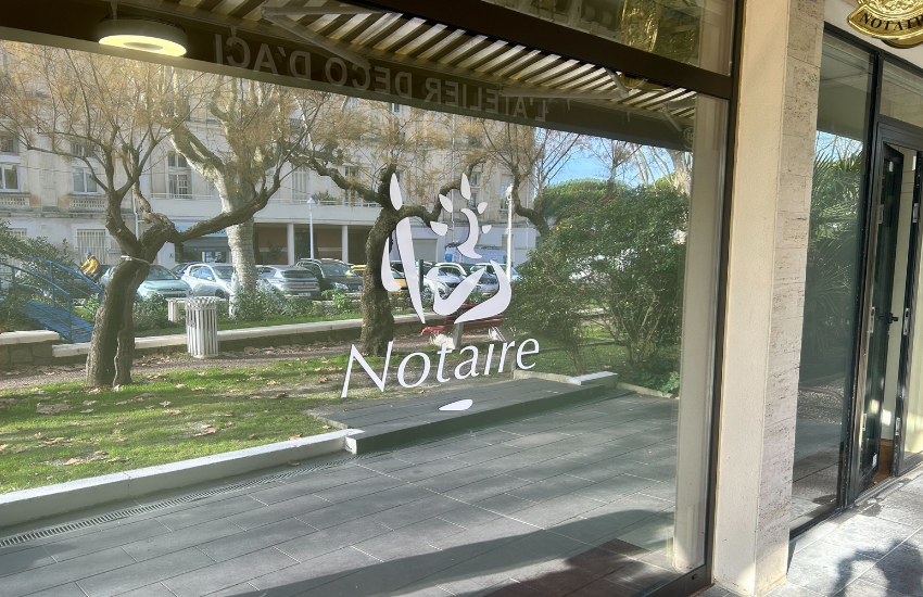 Image d'un lettrage adhésif