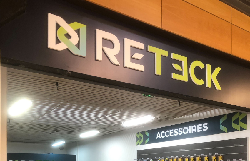 Image d'un lettrage adhésif