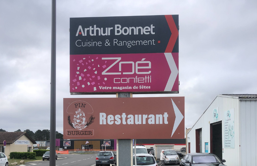 Image d'un panneau directionnel